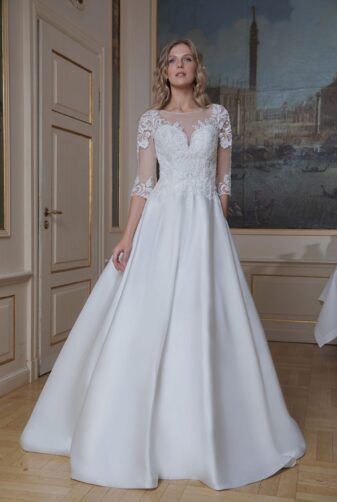 Amera Vera Kollektion 2020 Ivory Brautkleid Azura B2021 2 Bei Avorio Vestito BrideStore And More Brautmode In Berlin Eiche
