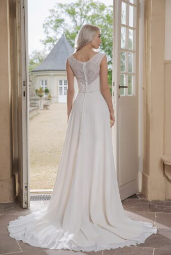 AnnAngelex Kollektion 2020 Ivory Brautkleid Barona B2053 4 Avorio Vestito BrideStore And More Brautmode In Berlin Eiche