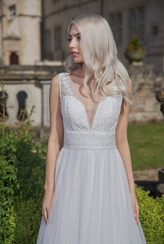 AnnAngelex Kollektion 2020 Ivory Brautkleid Bellana B2058 4 Avorio Vestito BrideStore And More Brautmode In Berlin Eiche