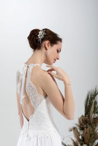 Brautmode In Berlin Eglantine 2020 Ivory Brautkleid EG C20 SANDRA 7085 Bei Avorio Vestito BrideStore And More Hochzeitsmode In Berlin Eiche
