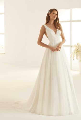 Ivory Brautkleider Bianco Evento 2020 JULIA 1 Avorio Vestito BrideStore and more in Berlin Eiche