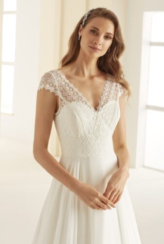 Ivory Brautkleider Bianco Evento 2020 MARGARET 2 Avorio Vestito BrideStore and more in Berlin Eiche