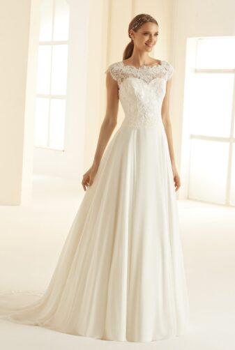 Ivory Brautkleider Bianco Evento 2020 MICHELLE 1 Avorio Vestito BrideStore and more in Berlin Eiche