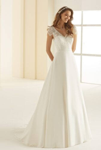 Ivory Brautkleider Bianco Evento 2020 NATALIE 1 Avorio Vestito BrideStore and more in Berlin Eiche