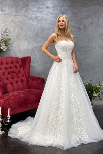 Amera Vera 2021 Brautkleid B2125 3 bei Avorio Vestito BrideStore and more Brautmode in Berlin