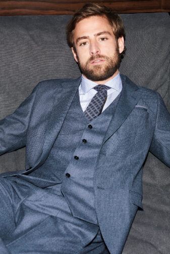 Digel 2021 Herrenanzug DIGEL AW20 16 in Berlin Avorio Vestito
