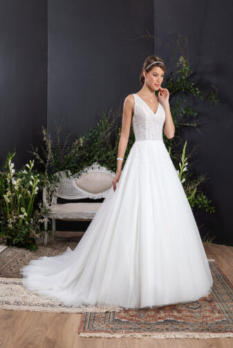 EGLANTINE CREATIONS 2021 Brautkleid EGC21 VALIA 0321 Brautmode in Berlin Avorio Vestito BrideStore and more