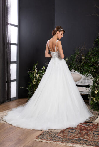 EGLANTINE CREATIONS 2021 Brautkleid EGC21 VALIA 0380 Brautmode in Berlin Avorio Vestito BrideStore and more