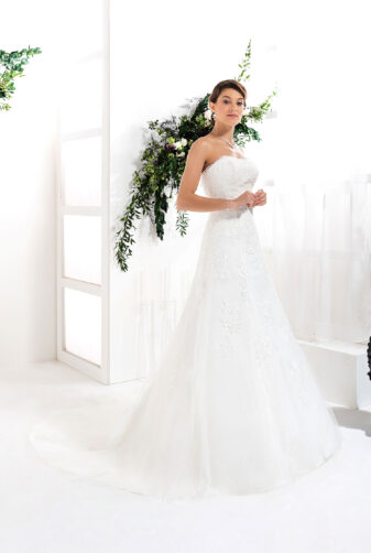 EGLANTINE CREATIONS 2021 Brautkleid EGC21 VANESSA 0036 Brautmode in Berlin Avorio Vestito BrideStore and more