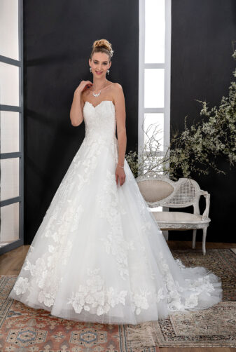 EGLANTINE CREATIONS 2021 Brautkleid EGC21 VANITE 4209 Brautmode in Berlin Avorio Vestito BrideStore and more
