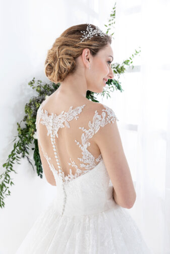 EGLANTINE CREATIONS 2021 Brautkleid EGC21 VELANCIA 2498 Brautmode in Berlin Avorio Vestito BrideStore and more