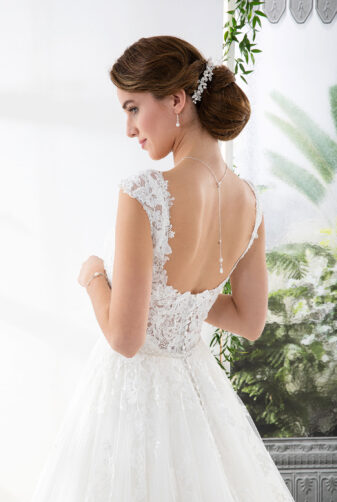 EGLANTINE CREATIONS 2021 Brautkleid EGC21 VENDEE 4468 Brautmode in Berlin Avorio Vestito BrideStore and more