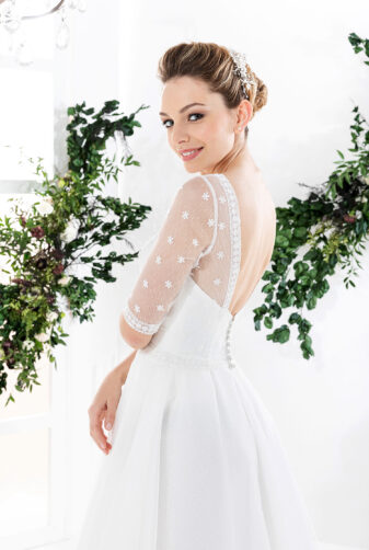 EGLANTINE CREATIONS 2021 Brautkleid EGC21 VERTIGE 1318 Brautmode in Berlin Avorio Vestito BrideStore and more