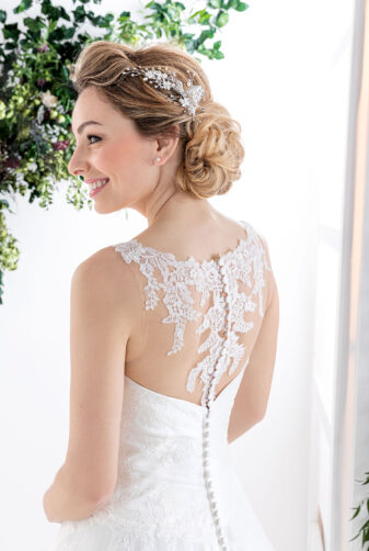 EGLANTINE CREATIONS 2021 Brautkleid EGC21 VICTORINE 1931 Brautmode in Berlin Avorio Vestito BrideStore and more