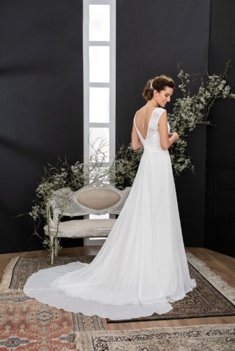 EGLANTINE CREATIONS 2021 Brautkleid EGC21 VISUEL 3119 Brautmode in Berlin Avorio Vestito BrideStore and more