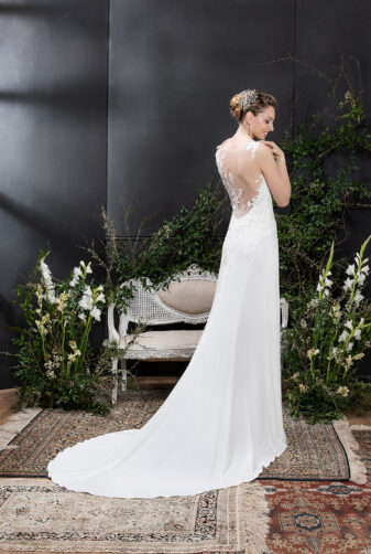 EGLANTINE CREATIONS 2021 Brautkleid EGC21 VOYANCE 0927 Brautmode in Berlin Avorio Vestito BrideStore and more