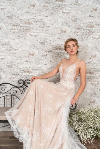 Fuchs Moden 2021 Brautkleid D 03357 (5) Brautmode in Berlin Avorio Vestito BrideStore and more