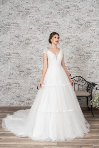 Fuchs Moden 2021 Brautkleid D 03361 (1) Brautmode in Berlin Avorio Vestito BrideStore and more