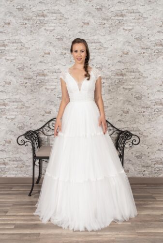 Fuchs Moden 2021 Brautkleid D 03362 (1) Brautmode in Berlin Avorio Vestito BrideStore and more