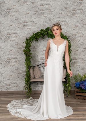 Fuchs Moden 2021 Brautkleid D 03363 (1) Brautmode in Berlin Avorio Vestito BrideStore and more