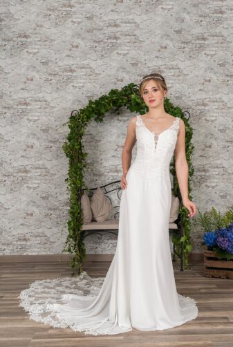 Fuchs Moden 2021 Brautkleid D 03363 (1) Brautmode in Berlin Avorio Vestito BrideStore and more