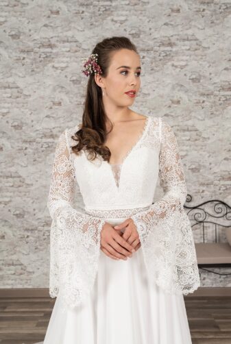 Fuchs Moden 2021 Brautkleid D 03369 (3) Brautmode in Berlin Avorio Vestito BrideStore and more