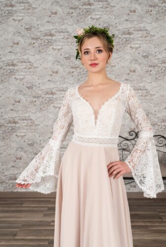 Fuchs Moden 2021 Brautkleid D 03370 (3) Brautmode in Berlin Avorio Vestito BrideStore and more