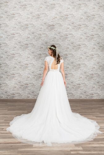 Fuchs Moden 2021 Brautkleid D 03385 (2) Brautmode in Berlin Avorio Vestito BrideStore and more