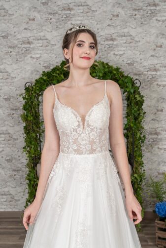 Fuchs Moden 2021 Brautkleid D 03386 (3) Brautmode in Berlin Avorio Vestito BrideStore and more
