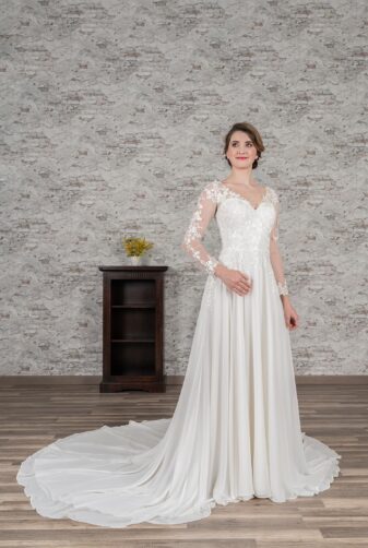 Fuchs Moden 2021 Brautkleid D 03394 (1) Brautmode in Berlin Avorio Vestito BrideStore and more