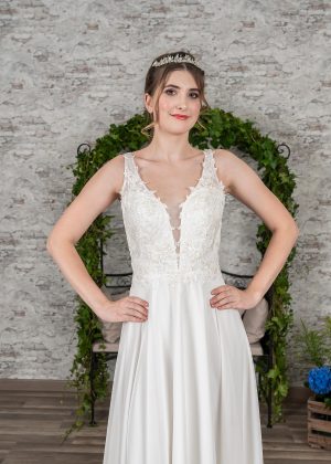 Fuchs Moden 2021 Brautkleid D 03398 (3) Brautmode in Berlin Avorio Vestito BrideStore and more