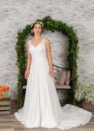 Fuchs Moden 2021 Brautkleid D 03408 (1) Brautmode in Berlin Avorio Vestito BrideStore and more