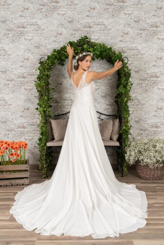 Fuchs Moden 2021 Brautkleid D 03408 (4) Brautmode in Berlin Avorio Vestito BrideStore and more