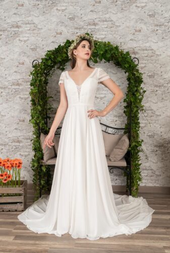 Fuchs Moden 2021 Brautkleid D 03411 (1) Brautmode in Berlin Avorio Vestito BrideStore and more