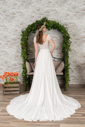 Fuchs Moden 2021 Brautkleid D 03411 (2) Brautmode in Berlin Avorio Vestito BrideStore and more