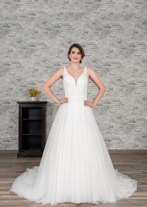 Fuchs Moden 2021 Brautkleid D 03415 (1) Brautmode in Berlin Avorio Vestito BrideStore and more