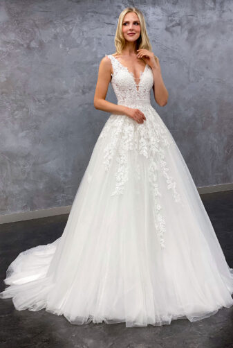 Miss Germany 2021 Brautkleid MGB58 1 Avorio Vestito BrideStore and more Brautmode in Berlin