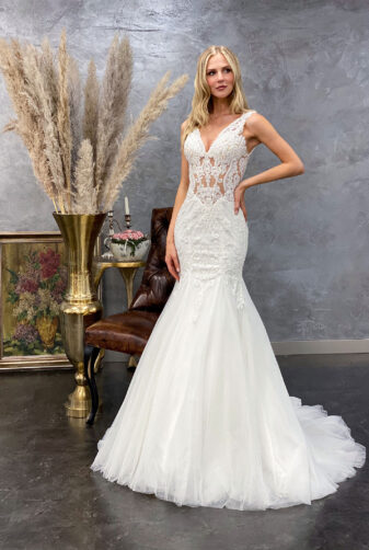 Miss Germany 2021 Brautkleid MGB62 2 Avorio Vestito BrideStore and more Brautmode in Berlin